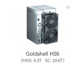Goldshell HS6 Miner HNS 4.3T SC 10.6T Handshake Blake2B-Sia 2 อัลกอริทึมการขุด
